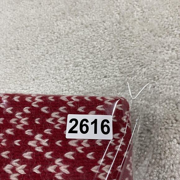 American Eagle Sweater Womens M Red Turtleneck Fair Isle Wool Mohair Ombre - Picture 8 of 8